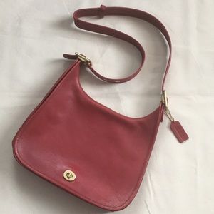 Vintage Coach Saddle Bag